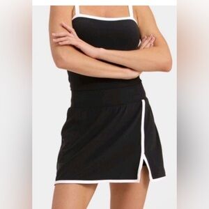 Women's Everyday Soft High-Rise Wrap Skort - All In Motion Black XL NWT